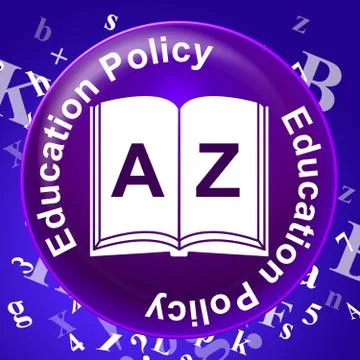 Education Policy Showing Protocol Learning And Educated Stock Illustration