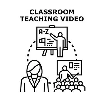 Education process developing knowledge for learning students Stock Illustration