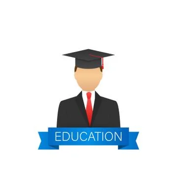 Education process. Educational hero website. Vector stock illustration. Illustrazione stock
