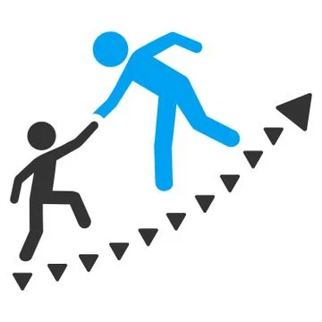 Education Progress Flat Vector Symbol 스톡 일러스트