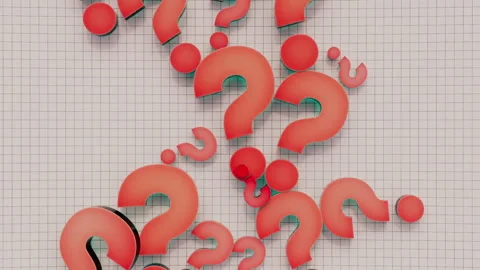 Education Questions for Students. Decision Making and Problem Solving in Stock Footage 252361446