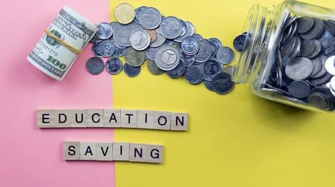 Education Saving Concept Stock Photos