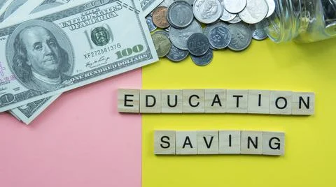 Education Saving Concept Stock Photos