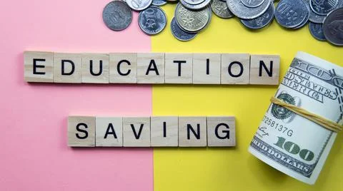 Education Saving Concept Stock Photos
