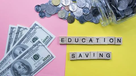 Education Saving Concept Stock Photos