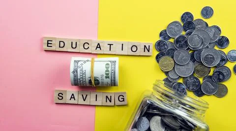 Education Saving Concept Stock Photos