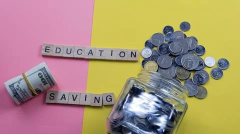 Education Saving Concept Stock Photos