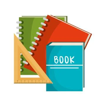 Education set flat icons 스톡 일러스트