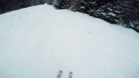 Education ski slopes Vídeos de archivo 72348384