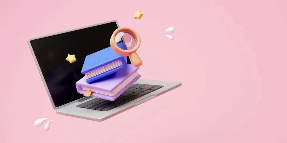 Education study learning back to school pencil book lecture certification Stock Illustration