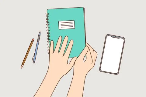 Education, study, lesson, learning business concept Illustrazione stock