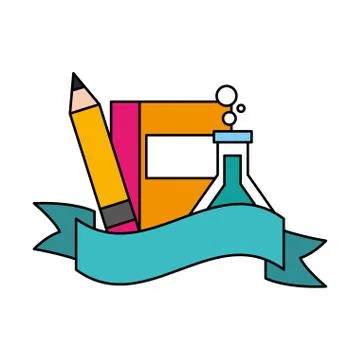 Education supplies school Stock Illustration
