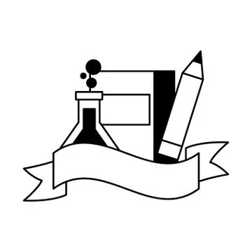 Education supplies school Stock Illustration