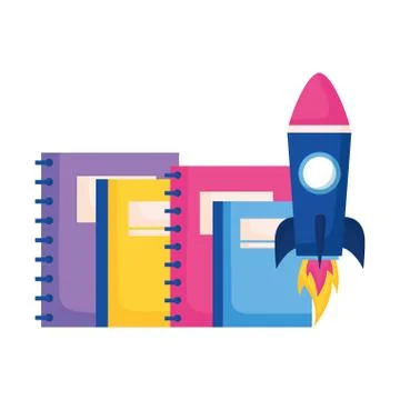 Education supplies school Stock Illustration
