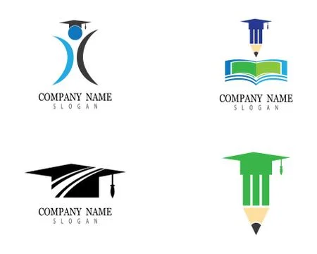 Education symbol vector icon Illustrazione stock