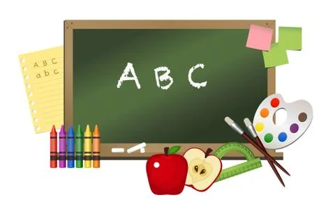 Education Symbols Stock Illustration