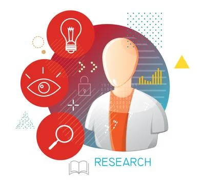 Education System - curiosity Knowledge and Creativity - Illustration Stock Illustration