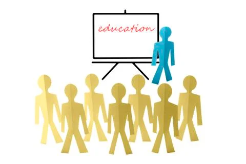 Education, team training, concept Stock Photos