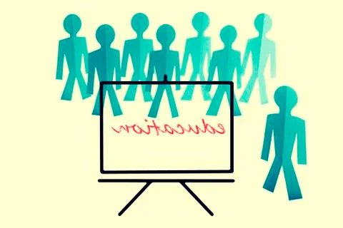 Education, team training, concept Stock Photos