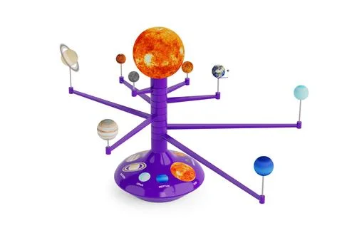 Education Training Model of the Solar System. 3d Rendering Stock Illustration