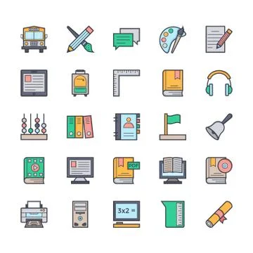 Education Vector Stock Illustration