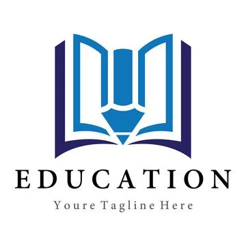 Education vector logo design Stock Illustration
