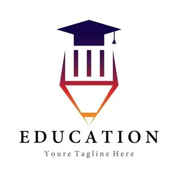 Education vector logo design Stock Illustration