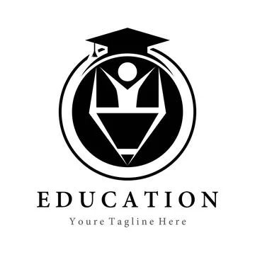 Education vector logo design Stock Illustration