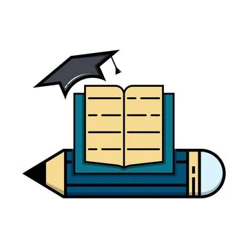 Education vector logo design Stock Illustration
