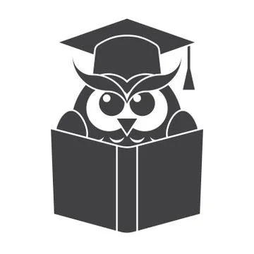 Education Vector Silhouette Illustrazione stock