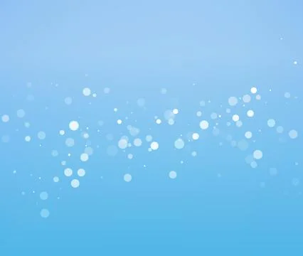 Education Webinar Blue Bokeh Vector Header Stock Illustration