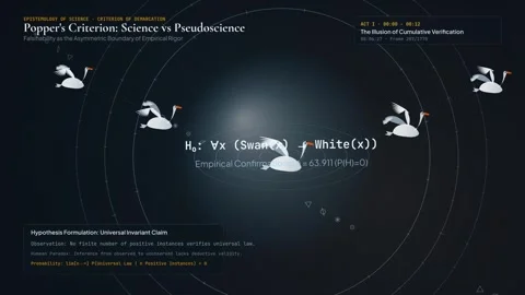Educational Animation Explaining Falsifiability And Science Demarcation Vidéo 347242049