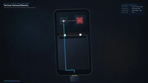 Educational Animation Of Smartphone Charging Dynamics And Battery Longevity Vidéo 347207276