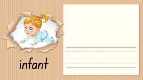 Educational Animation Writing the Letter I for Infant with Cartoon Illustration Stock Footage 334909890