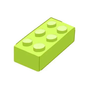 Educational building blocks cartoon vector illustration 스톡 일러스트