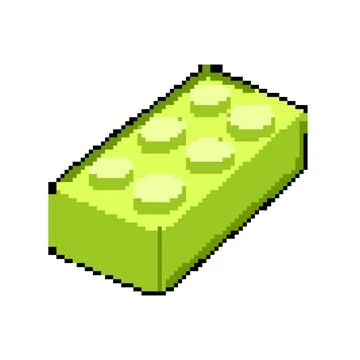 Educational building blocks pixel art vector illustration イラスト素材