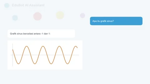 Educational Chatbot Interface Interaction Concept Stock Footage 345517769