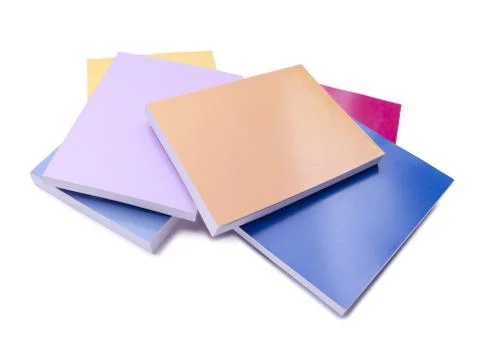 Educational colorful books stack Stock Photos