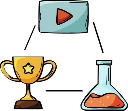 Educational Connectivity Illustration - Network &amp; Sharing Stock Illustration