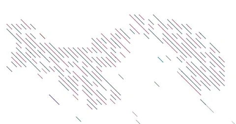 Educational Diagonal Animation Showing Panama Map Stock Footage 327735471