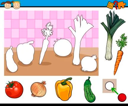 Educational game for children 스톡 일러스트