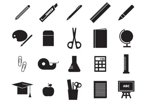 Educational Icons イラスト素材