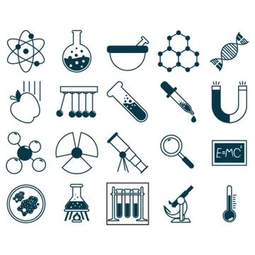 Educational Icons Stock Illustration