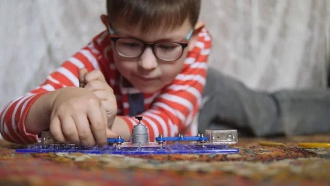 Educational indoor games Stock Footage 82705824