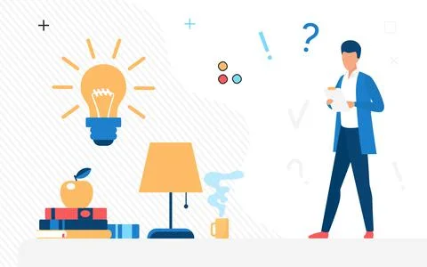 Educational learning formative assessment results Stock Illustration