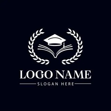 Educational Logo design Stock Illustration