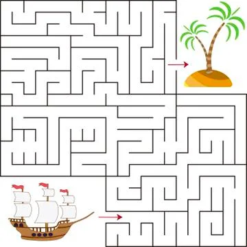 Educational a mathematical game Stock Illustration