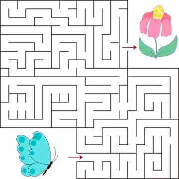 Educational a mathematical game Stock Illustration