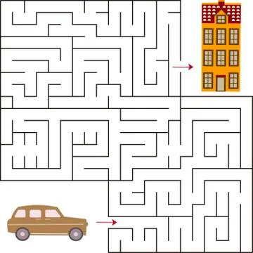 Educational a mathematical game Stock Illustration