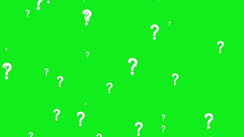 Educational question marks particle animation. What symbol icon motion. 库存影片 344088625